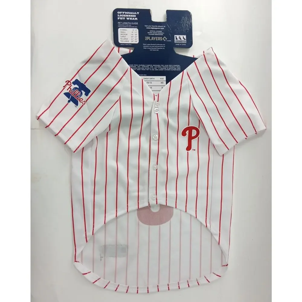 MLB Pets First Philadelphia Phillies Bryce Harper #3 Dog Pet Jersey Size XL
